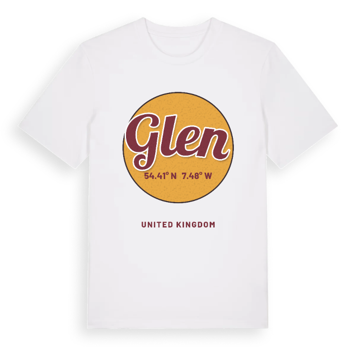 Glen cirkel t-shirt – t-shirt från PinShirt