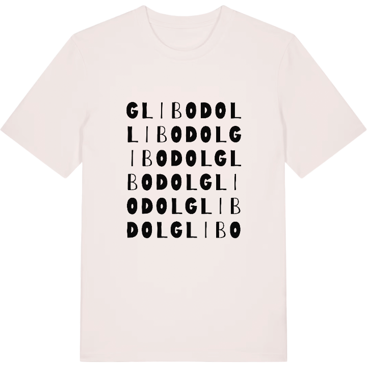 Glibodol ordlek t-shirt – t-shirt från PinShirt
