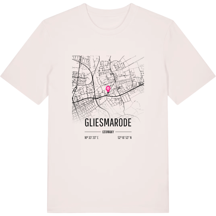 Gliesmarode karta t-shirt – t-shirt från PinShirt