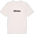 Glinten fetstil t-shirt