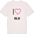 Jag älskar Glo t-shirt stort tryck