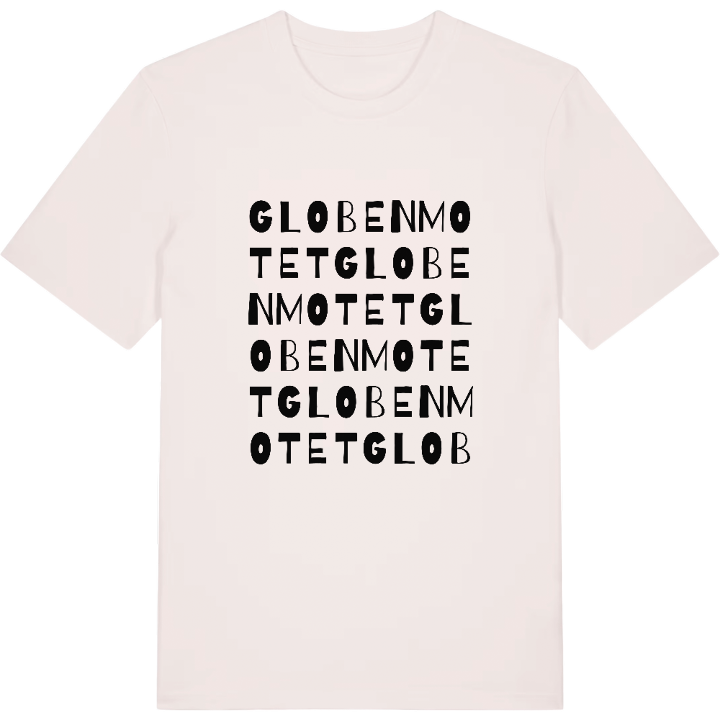 Globenmotet ordlek t-shirt – t-shirt från PinShirt