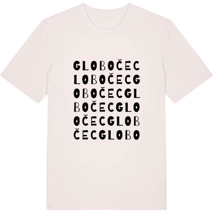 Globočec ordlek t-shirt – t-shirt från PinShirt