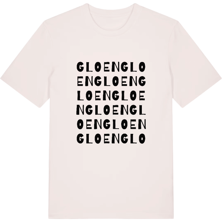 Gloen ordlek t-shirt – t-shirt från PinShirt