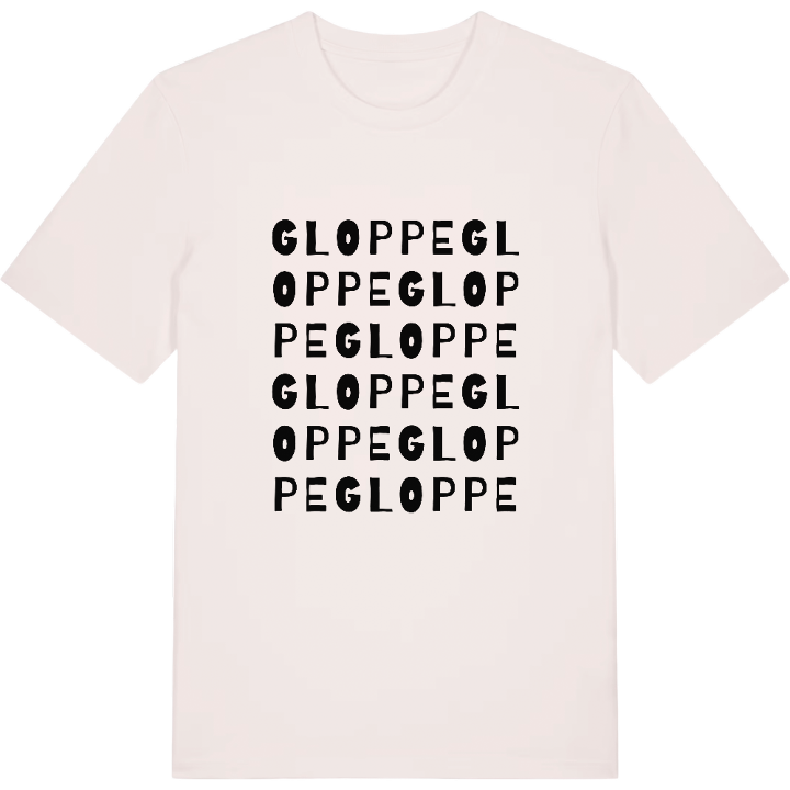 Gloppe ordlek t-shirt – t-shirt från PinShirt