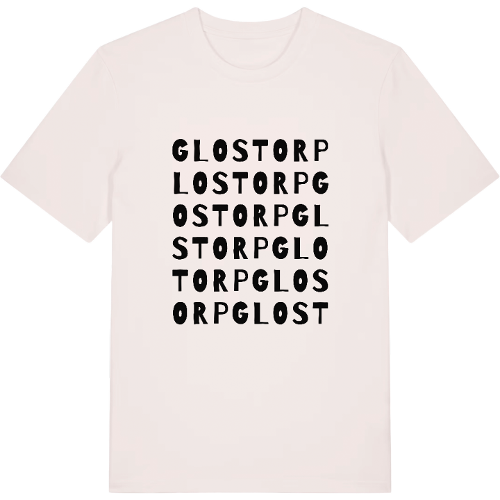Glostorp ordlek t-shirt – t-shirt från PinShirt