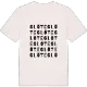Glöte ordlek t-shirt