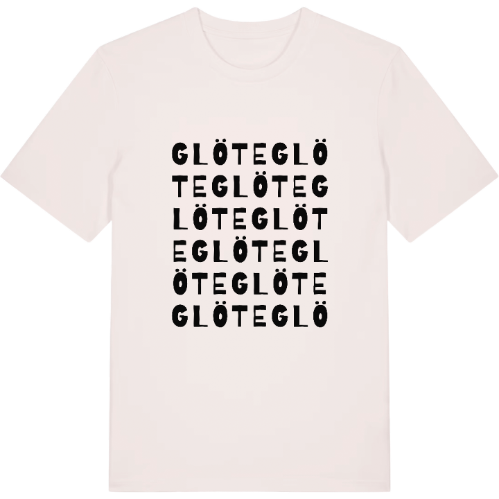 Glöte ordlek t-shirt – t-shirt från PinShirt
