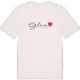 Glun hjärta t-shirt