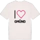 Jag älskar Gmünd t-shirt stort tryck