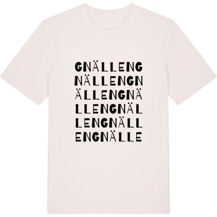 Gnällen ordlek t-shirt – t-shirt från PinShirt