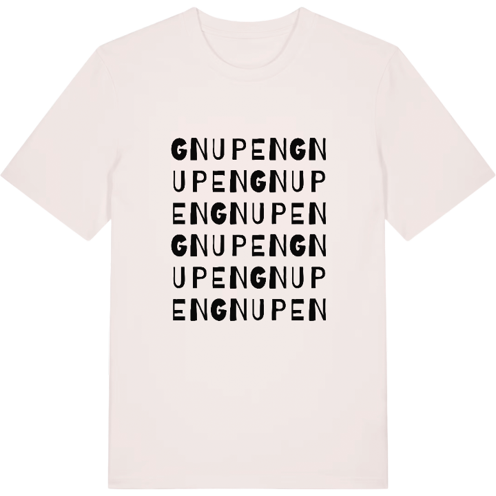 Gnupen ordlek t-shirt – t-shirt från PinShirt