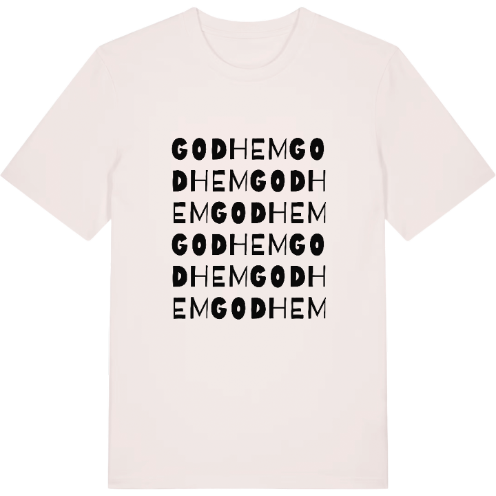 Godhem ordlek t-shirt – t-shirt från PinShirt
