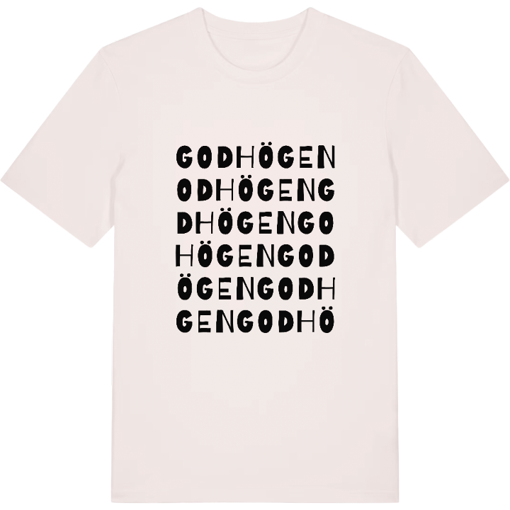 Godhögen ordlek t-shirt – t-shirt från PinShirt