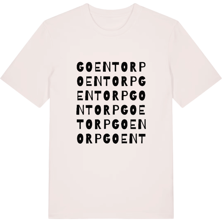 Goentorp ordlek t-shirt – t-shirt från PinShirt