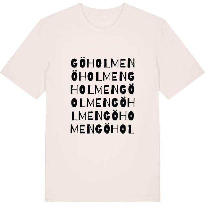 Göholmen ordlek t-shirt – t-shirt från PinShirt