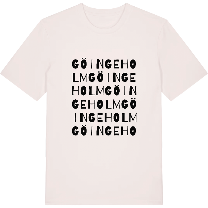 Göingeholm ordlek t-shirt – t-shirt från PinShirt
