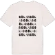 Gökan ordlek t-shirt
