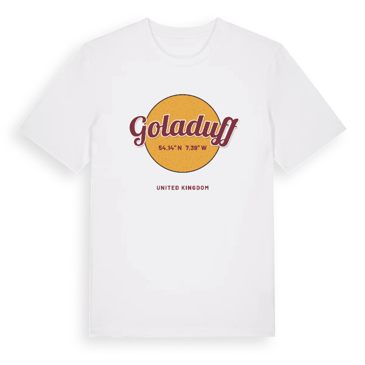 Goladuff cirkel t-shirt – t-shirt från PinShirt