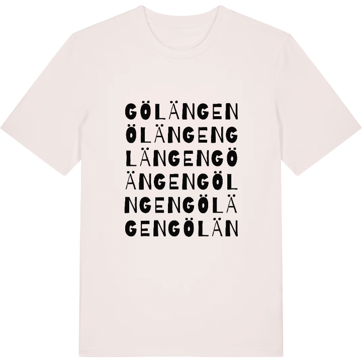 Gölängen ordlek t-shirt – t-shirt från PinShirt