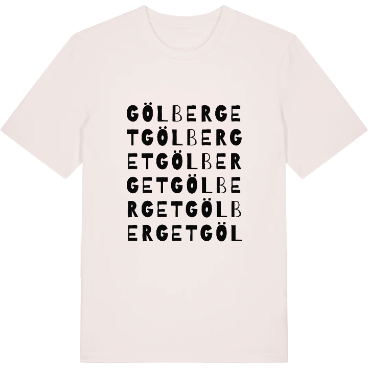 Gölberget ordlek t-shirt – t-shirt från PinShirt