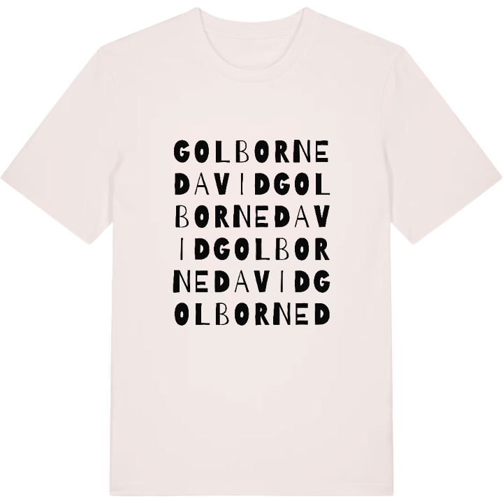 Golborne David ordlek t-shirt – t-shirt från PinShirt