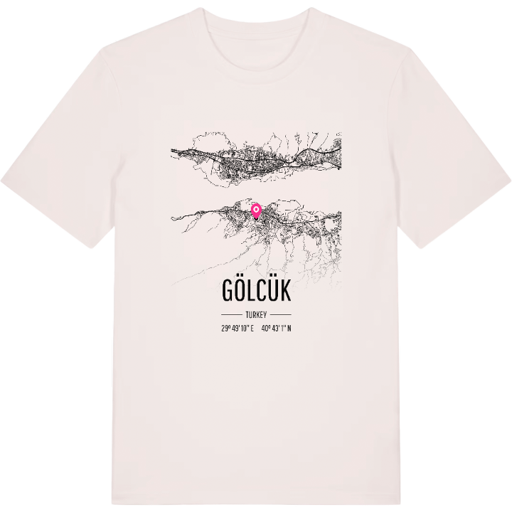 Gölcük karta t-shirt – t-shirt från PinShirt