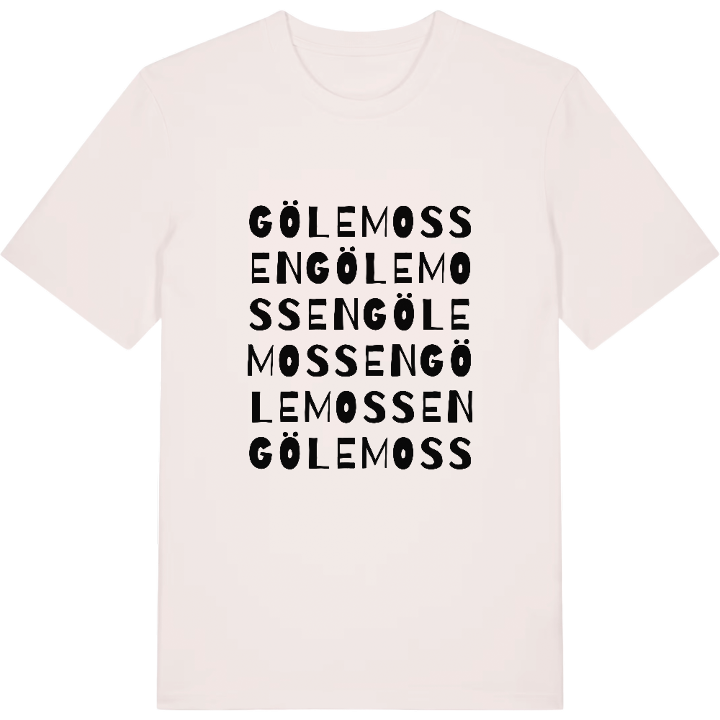 Gölemossen ordlek t-shirt – t-shirt från PinShirt