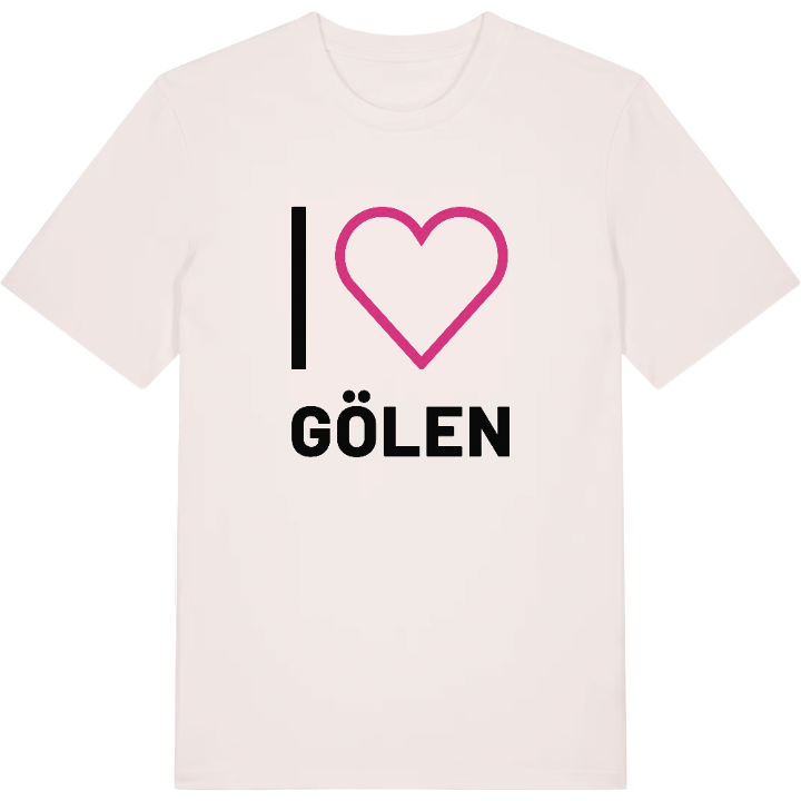 Jag älskar Gölen t-shirt stort tryck – t-shirt från PinShirt