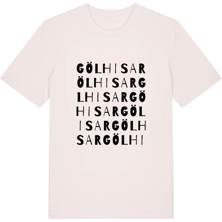 Gölhisar ordlek t-shirt – t-shirt från PinShirt