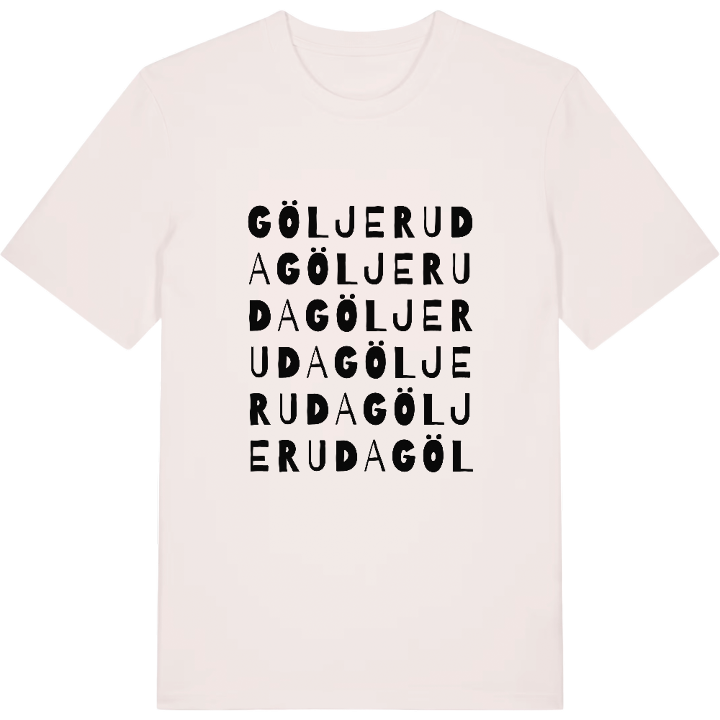 Göljeruda ordlek t-shirt – t-shirt från PinShirt
