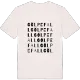 Gölpefall ordlek t-shirt