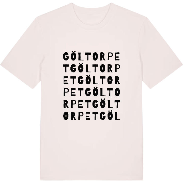 Göltorpet ordlek t-shirt – t-shirt från PinShirt