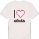 Jag älskar Gönäs t-shirt stort tryck