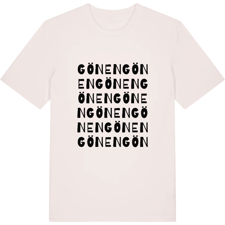 Gönen ordlek t-shirt – t-shirt från PinShirt