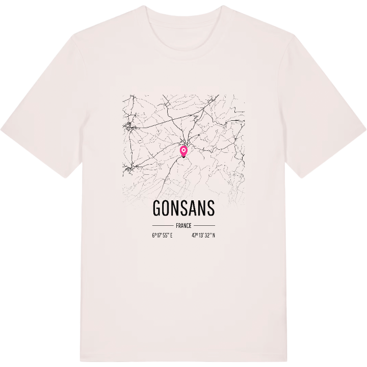 Gonsans karta t-shirt – t-shirt från PinShirt