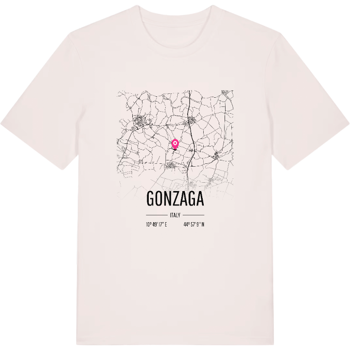 Gonzaga karta t-shirt – t-shirt från PinShirt