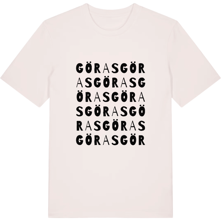 Göras ordlek t-shirt – t-shirt från PinShirt