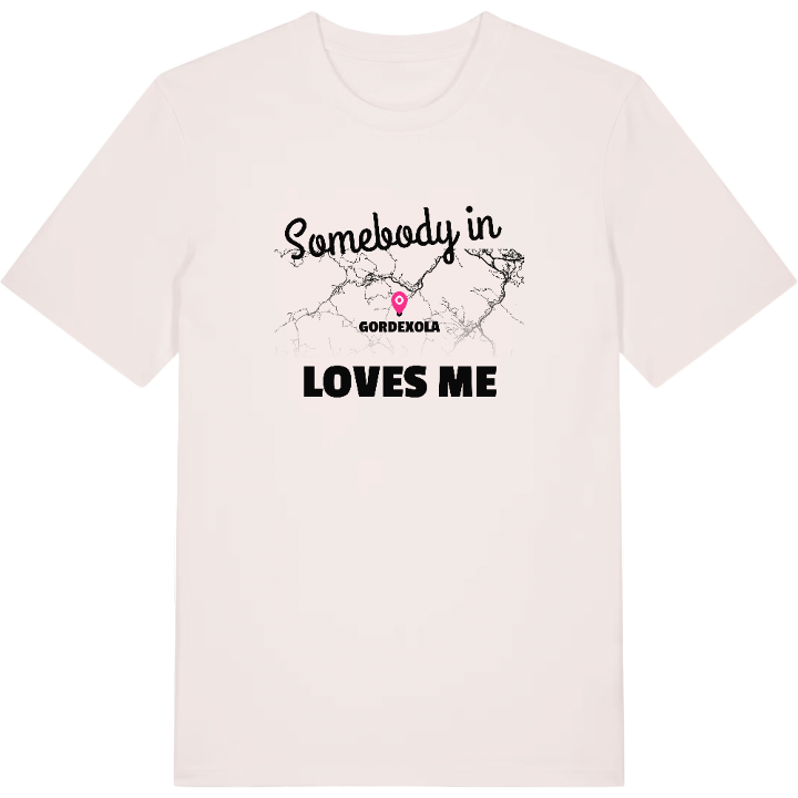 Någon i Gordexola älskar mig t-shirt – t-shirt från PinShirt