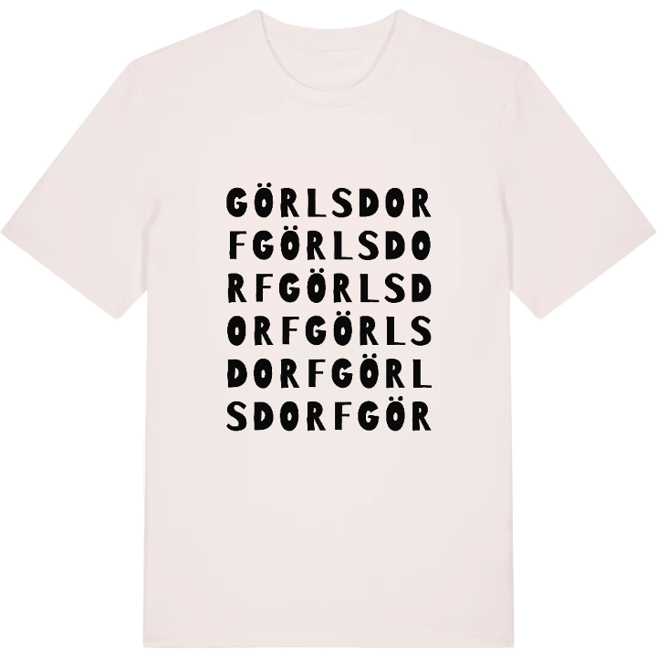 Görlsdorf ordlek t-shirt – t-shirt från PinShirt