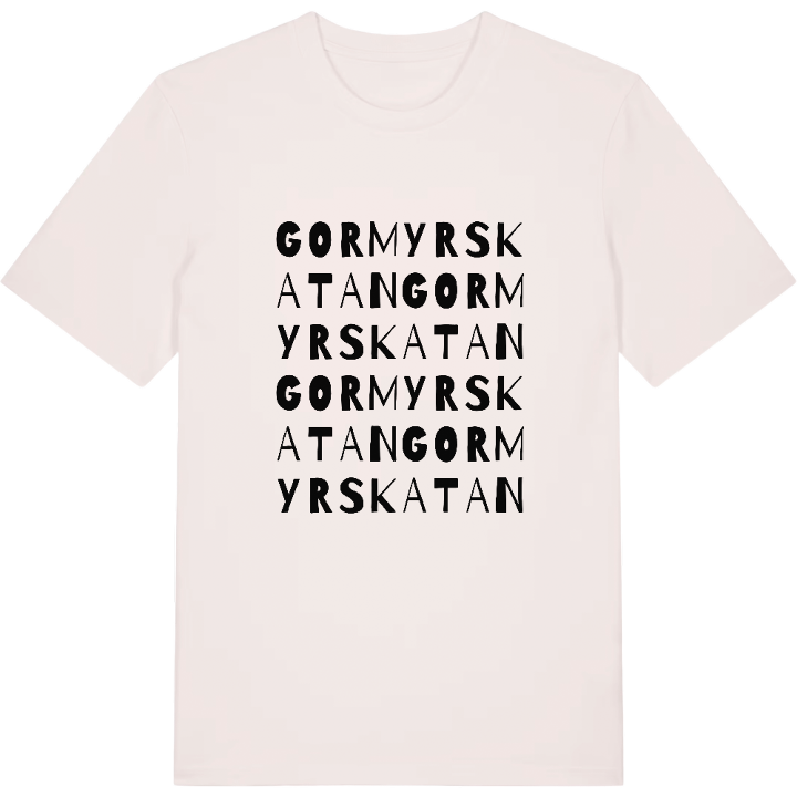 Gormyrskatan ordlek t-shirt – t-shirt från PinShirt