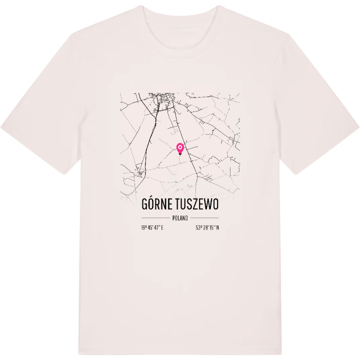 Górne Tuszewo karta t-shirt – t-shirt från PinShirt