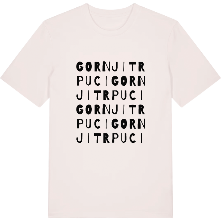 Gornji Trpuci ordlek t-shirt – t-shirt från PinShirt