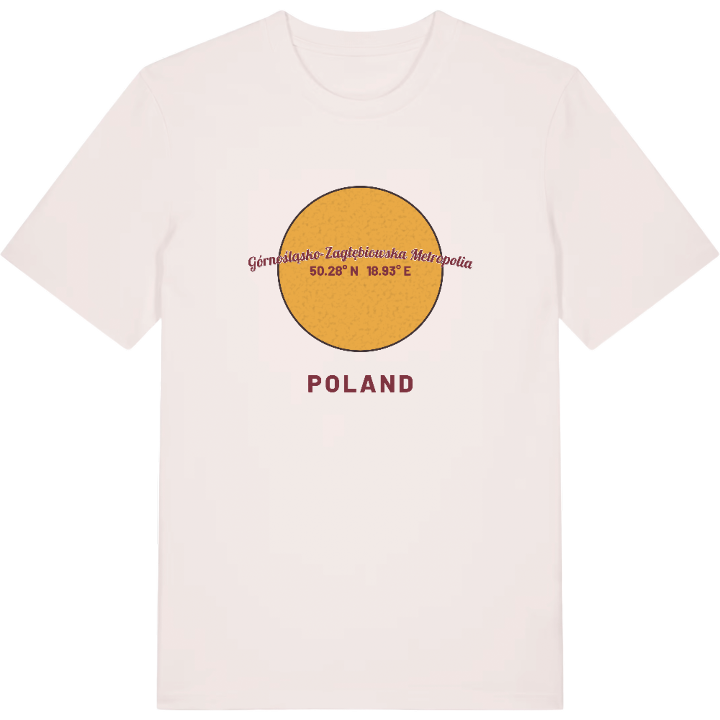 Górnośląsko-Zagłębiowska Metropolia cirkel t-shirt – t-shirt från PinShirt