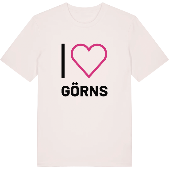 Jag älskar Görns t-shirt stort tryck – t-shirt från PinShirt