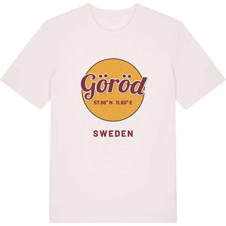 Göröd cirkel t-shirt – t-shirt från PinShirt