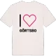 Jag älskar Görtsbo t-shirt stort tryck