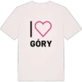 Jag älskar Góry t-shirt stort tryck
