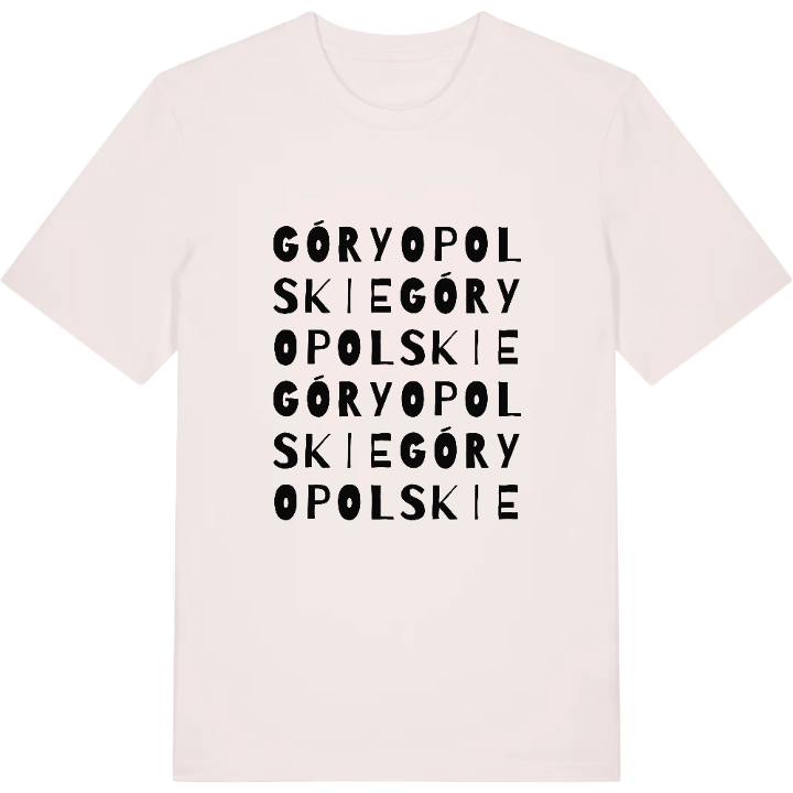 Góry Opolskie ordlek t-shirt – t-shirt från PinShirt