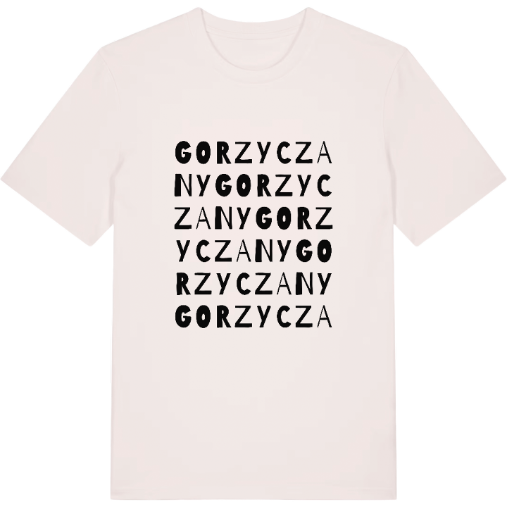 Gorzyczany ordlek t-shirt – t-shirt från PinShirt